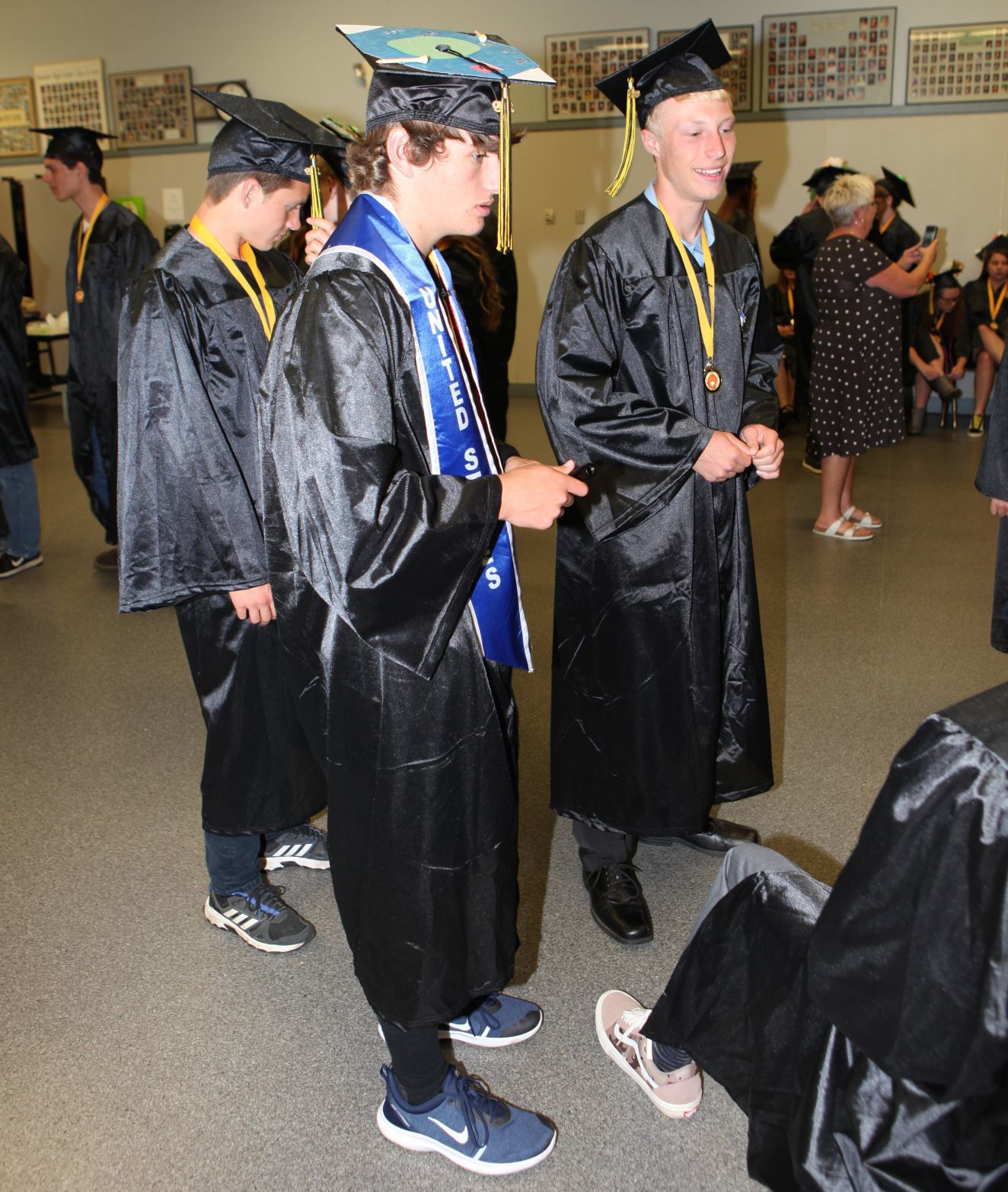 BHS Class of 2019 - in cafeteria